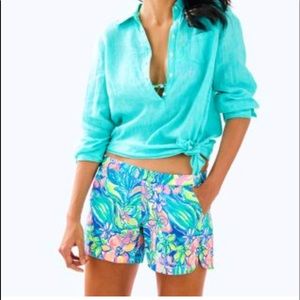 Ocean View Short Bennet Blue Surf Gypsea Swim Sz:M